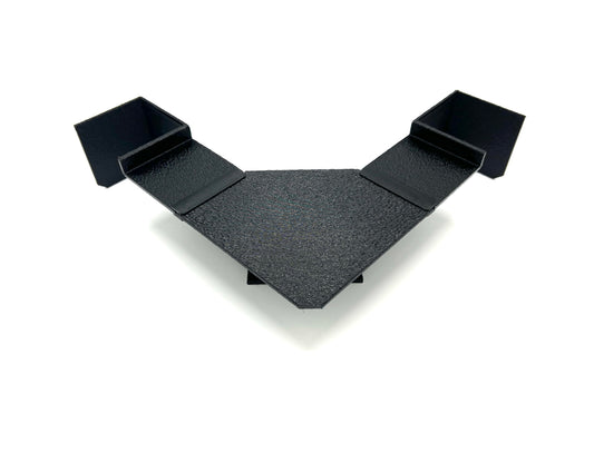 🐟 Scalyplay™ Undergravel Viewing Fish Tunnel - Corner Aquarium Cave & Reptile Hide